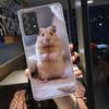 Hamsters With Hats Have Ears Phone Case for Samsung A54 A57 A37 A17 A14 A15 A12 A24 A34 A55 A35 A25 A52S A07 A05S A04S A22 A32 A