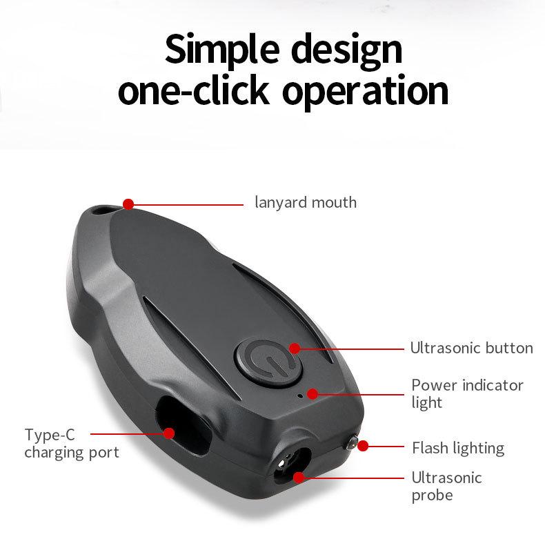 Portable Ultrasonic Dog, Cat, and Snake Repeller with Bark Stopper