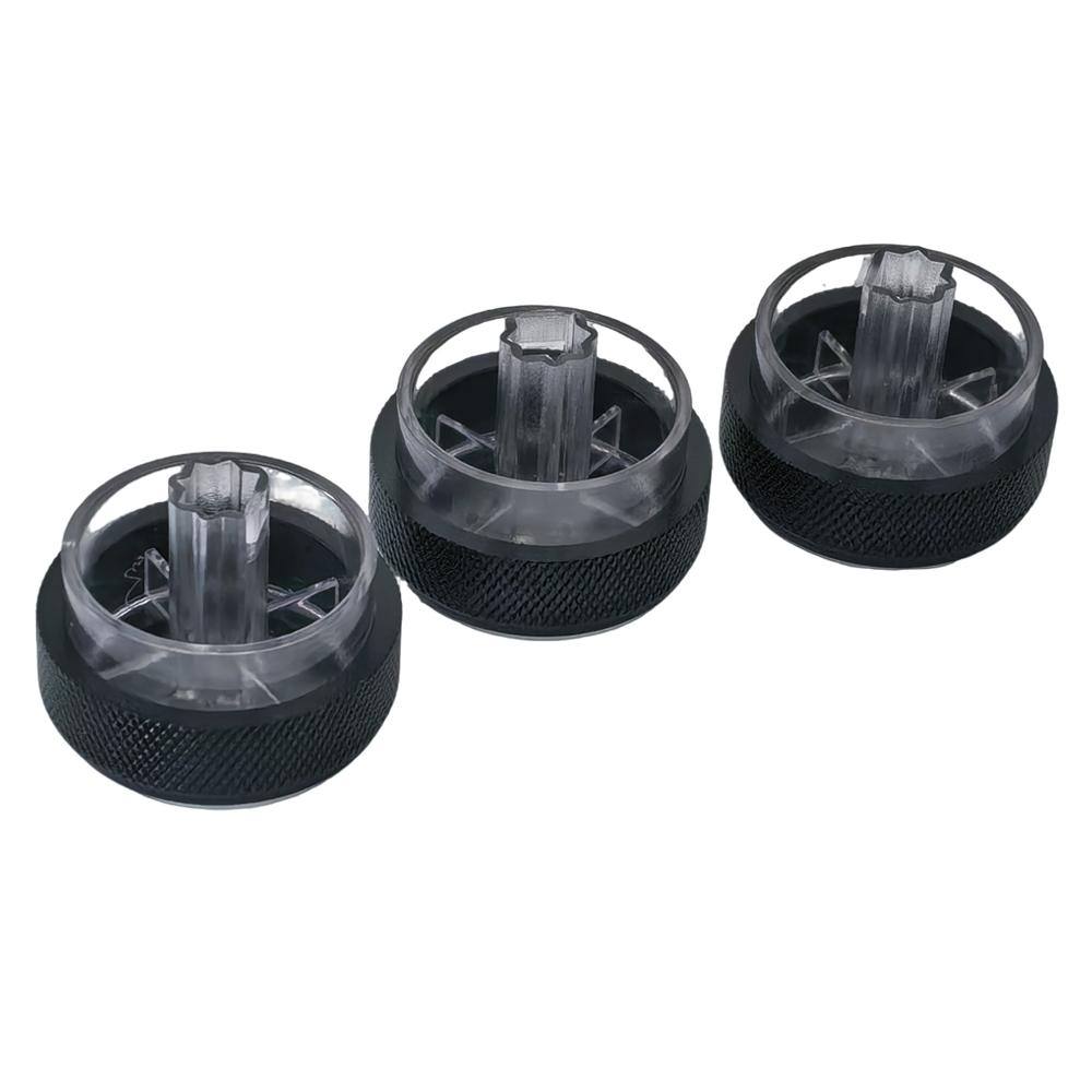 New Style 3pcs/Set Car Air Conditioning Turning Switch Knob AC Knob for Ford Focus 2 MK2 Focus 3 MK3 2005-2017 Mondeo C-MAX