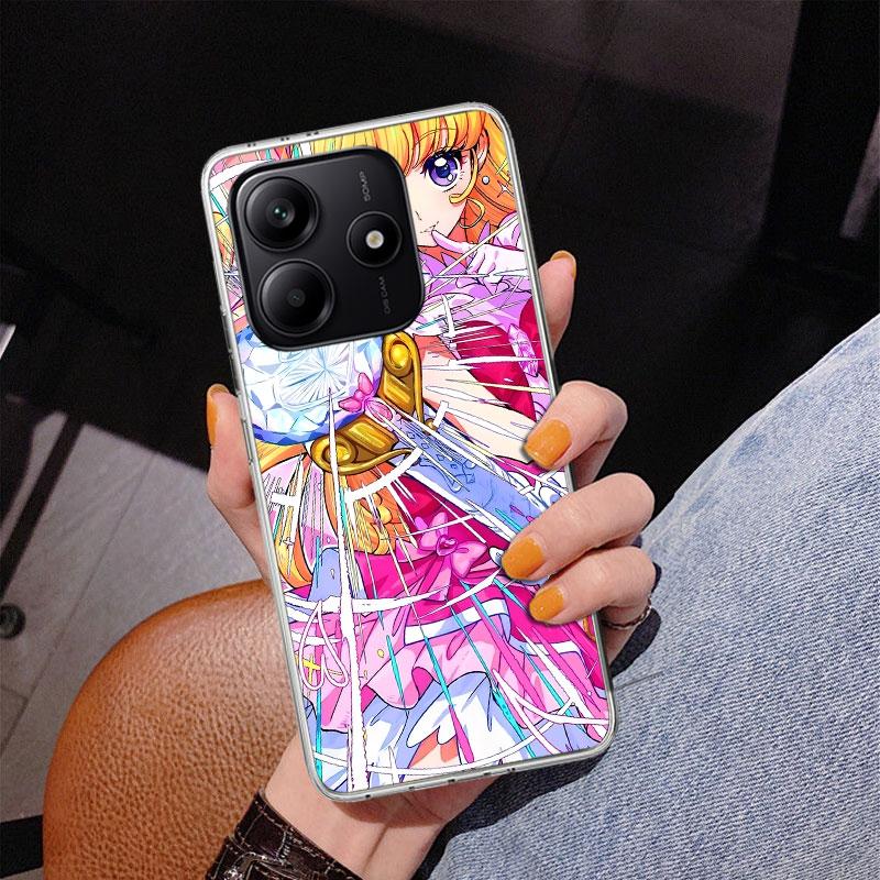 Pretty Cure Anime Phone Case For Xiaomi Redmi Note 15 14 13 12S 12 11 Pro Plus 14S 11S 11E 10 10S 11T 5G Personalized Cover Redm