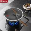 32cm premium titanium cast iron wok (lpb-zx32t)