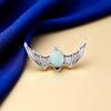 Natural Amazonite Gemstone 925 Sterling Silver Jewelry Pendant 1" Gift for Wife CP-33-36