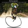 A64M-Motorcycle Front/Rear Hydraulic Disc Brake Kit For Most 50Cc-125Cc Motocross Pit Dirt Bikes BBR TTR CRF 50 XR Apollo