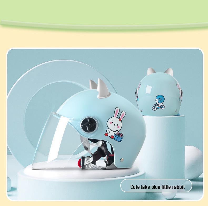 AD Kids' 3C Certified All-Season Electric Scooter & Motorcycle Safety Helmet