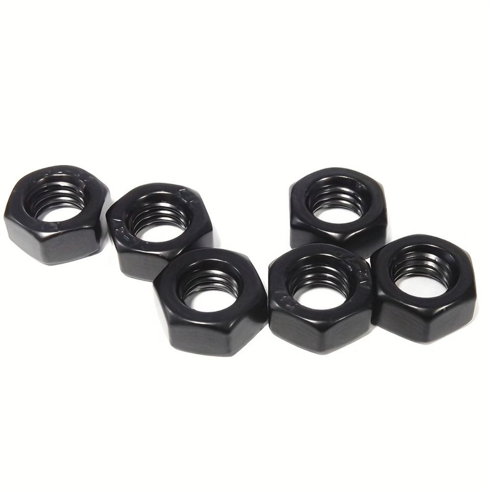 M 3 M 4 M 5 M 6 M 8 M 10 Hex Nuts Assortment Kit Nylon Hexagonal Nut Nylon Hex Nuts  Threading Tool