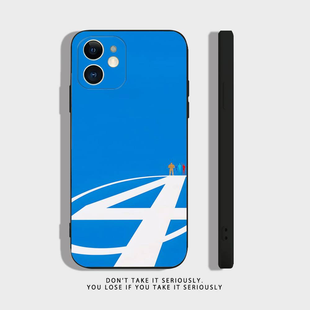 

Чохол для телефону F-FANTASTIC-FOUR-4 Для iPhone 17 16,15,14,13,12,11,Pro,XS,Max,XR,Plus,Mini М який силікон Чорний Ударостійкий iPhone12mini