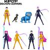 Kpop Demon Hunters Figure K Pop Demon Hunters Figures Huntrix Figures Toy Derpys Tiger Rumi Mira Zoey Sussy Figurine Gift