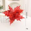 Glitter Christmas Flower With Sequin Design For Festival Decoration Home