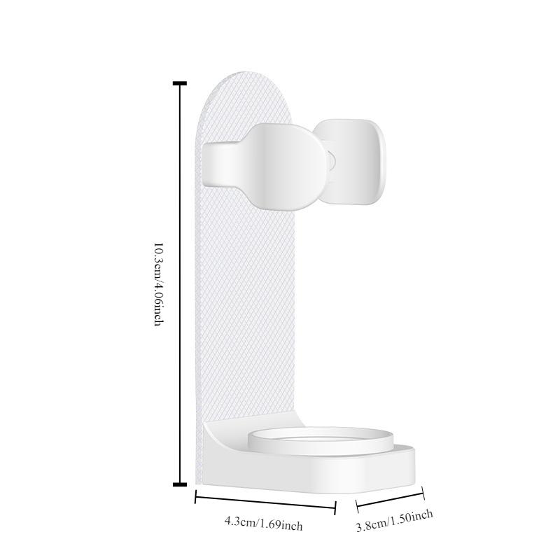 New Solid Color Toothbrush Holder Toothbrush Stand Organizer Toothbrush Wall-Mounted Holder Space Saving Bathroom Accessories