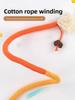  Toy Chew Rope Self Entertaining Teeth inding Play Sti Pet Supplies Biting Rope Toy for Kittens Interactive Toys for s