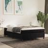 VidaXL Divan Bed with Mattress Black 140x200 Cm Velvet - Model 3144683