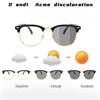 Pochromic Glasses Anti Radiation Metal Anti Blue Light Eyeglass for Women Men Replaceable Lens Glasses