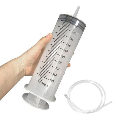 150ml-500ml Opakovane použiteľná striekačka Striekačky Pumpa Meranie 1,3m Hadica Kŕmenie Atrament Veľká striekačka Hydroponika Výživa Veľká kapacita
