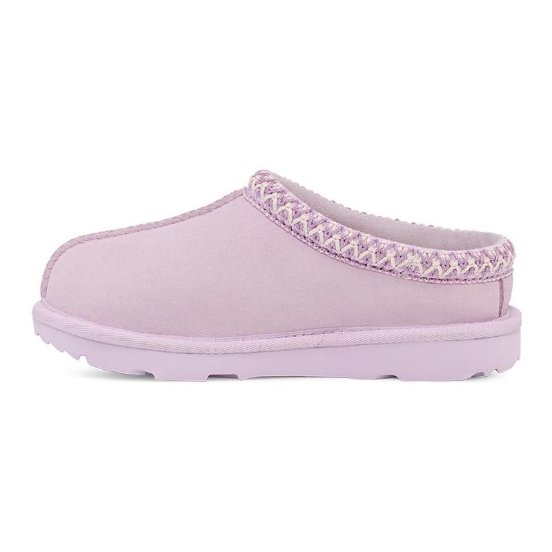 UGG Kids Tasman II Lavender Fog Suede Slippers 1019066K-LRFG 33.5