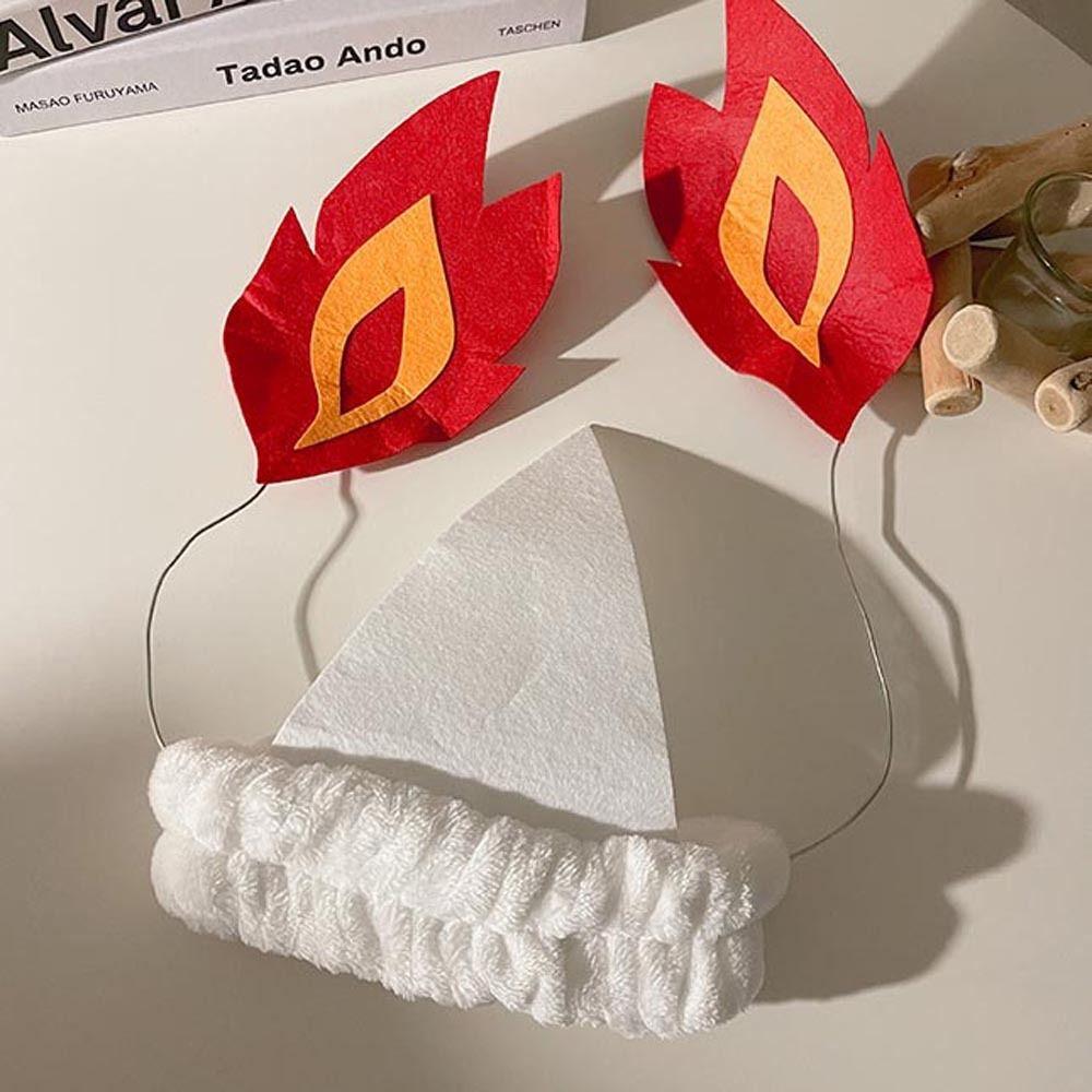 

Cosplay Plush Party Headwear Women Hairbands Headwear Halloween Headband Yuan Xiangqin Hair Hoop белый