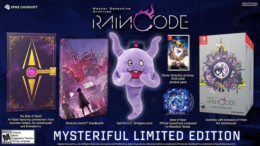 Master Detective Rain Code Mysteriful Limited Edition North Switch Archives (Import America) –