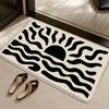 Entrance Doormat Minimalist Style Light Colored Rug Home Decoration Living Room Bathroom Floor Mat Kitchen Anti Slip Carpet