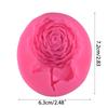 Silicone Chocolate Moulds Fondant Molds Rose Shaped Silicone Material Household