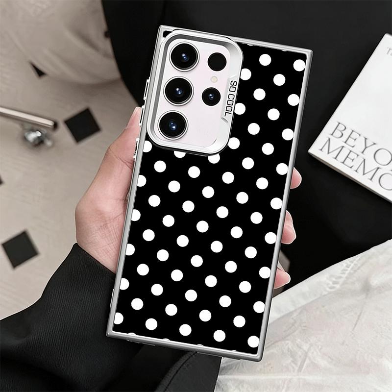 Polka Dots Art Fashion Desgin Shockproof Phone Case for Samsung Galaxy S26 Edge S25 Ultra S24 FE S23 Plus S21 Cover Anti Fall Fu