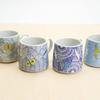 This Cute and Stable Trapezoidal Mug Features a Butterfly Design In Its Capacity Is Its Diameter Is and Its Height Is Enjoy Your Favorite Snacks