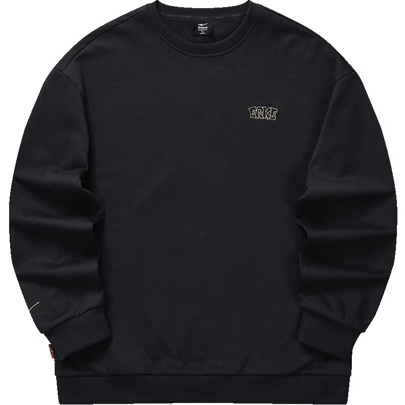 Erke Unisex Loose Fit Pullover Sweatshirt L