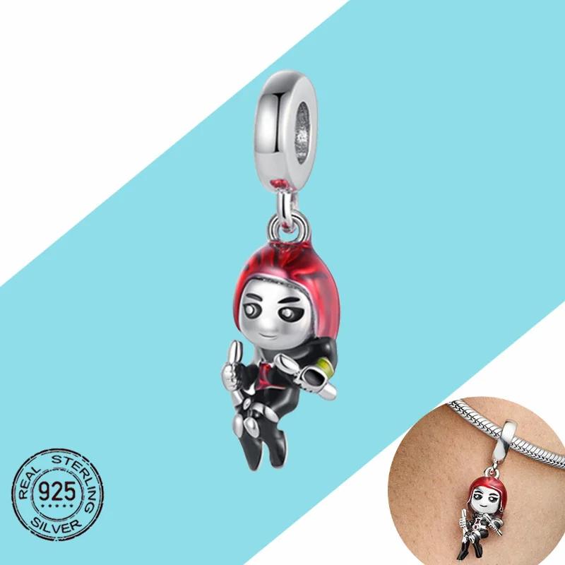 100% Kupfer Dumbo Heißluftballon Charm Perlen Geeignet für Pandora Original Armband DIY Schmuckherstellung
