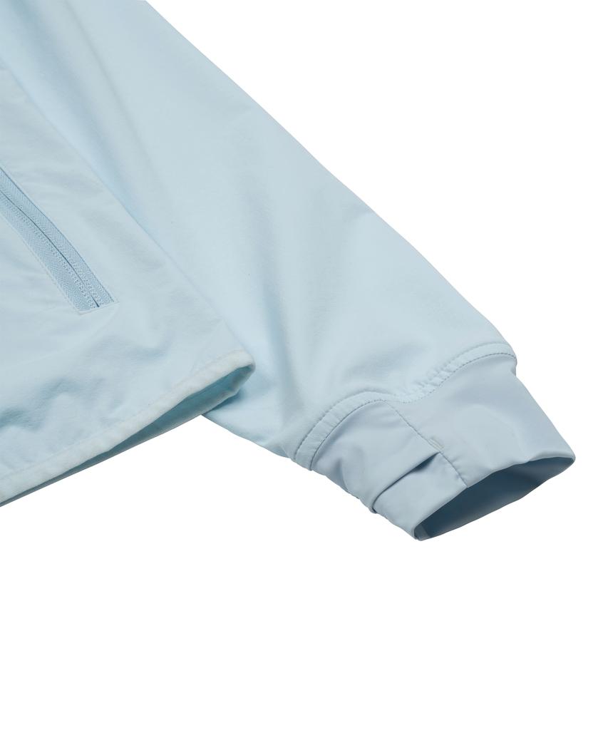 The Coldest Moment Tcm Starfish Light Hooded Zip-Up (Sky Blue)