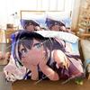 Anime Princess Connect! Re Dive Bedding Set Boys Girls Twin Queen Size Duvet Cover Pillowcase Bed Kids Adult Home Textileextile0