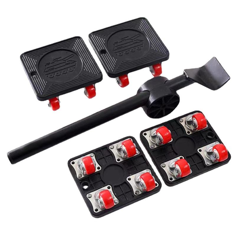

Furniture Mover Heavy Duty Furniture Lifter Enhanced Version Bearing 400Kg Furniture Moving Transport Roller Set Lifter Tools