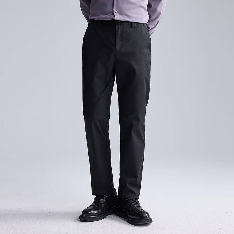 LILANZ Men's DP Non-Iron Easy Care Mid-Rise Straight Casual Pants