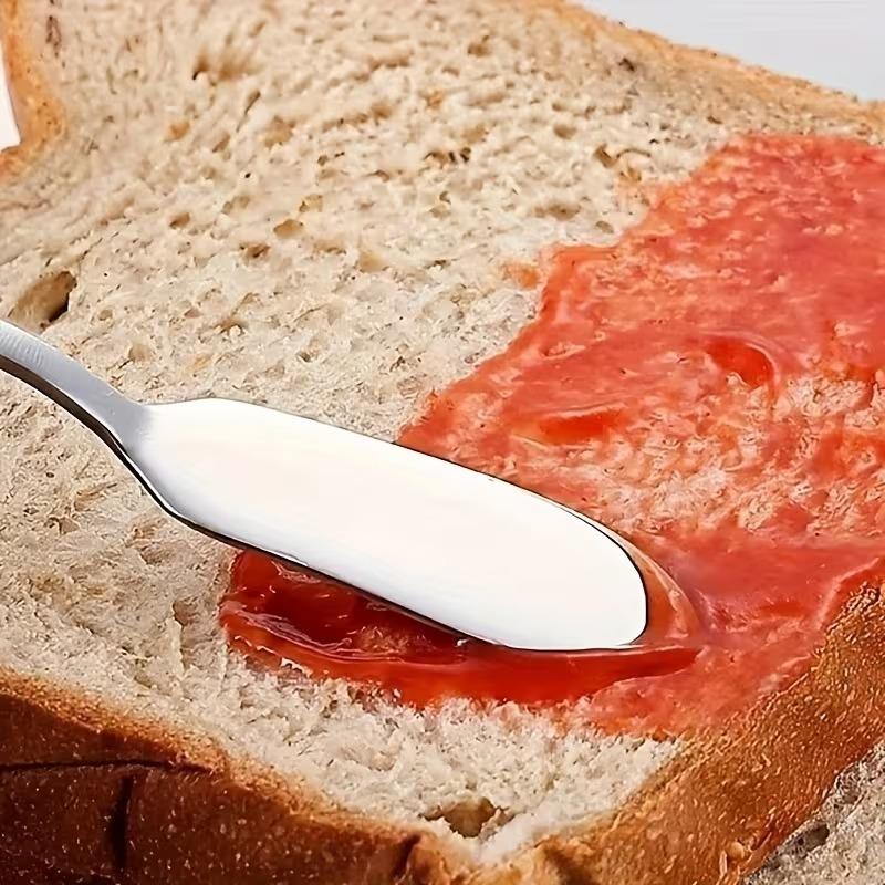 304 Stainless Steel Butter Knife Jam Bread Cheese Dessert Spreader for Kitchen Breakfast Baking Tableware Cutlery