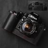 Genuine Real Leather Half Camera Case Bag Cover For Nikon F4 Case F3/F2/F/FM2/FM3A Case Camera Bag Photography Accessories