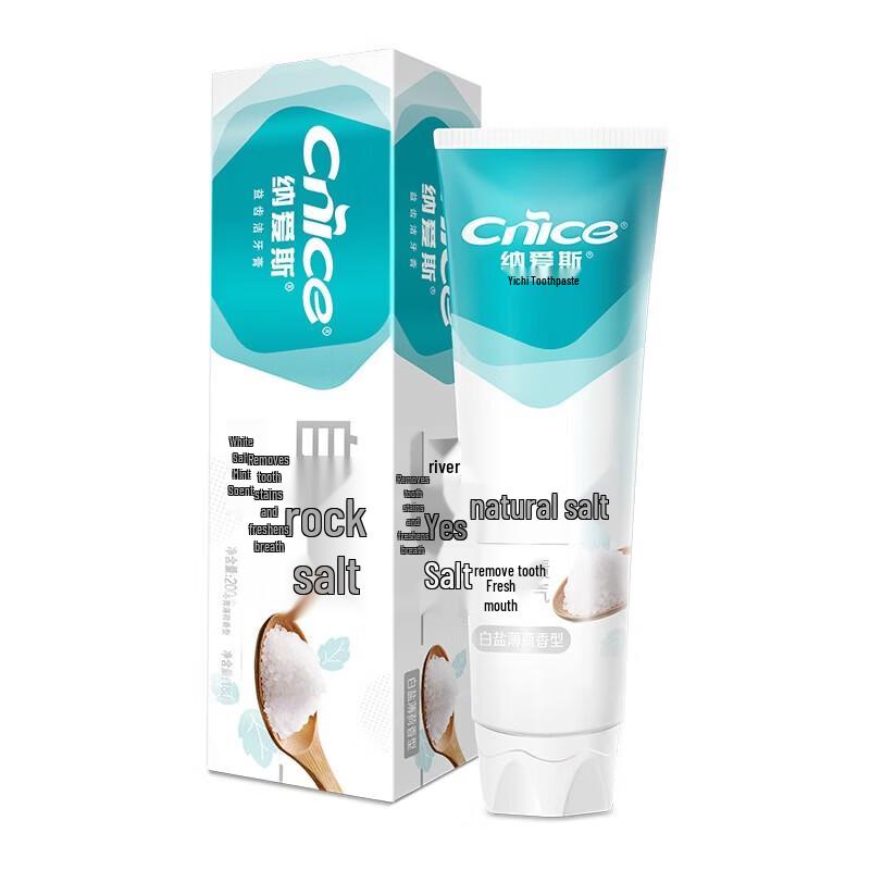 Nice White Salt Peppermint Toothpaste