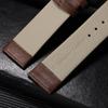 12mm 14mm 16mm 18mm 19mm 20mm 21mm 22mm Ultra-thin Calfskin Watchband for Women Watch Belt Strap Wristwatches Band Brown Black