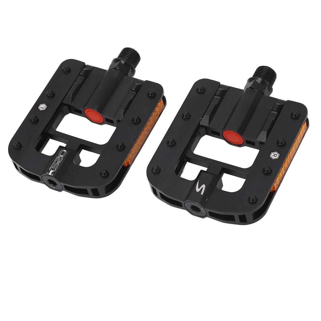 Bicycle Pedals Universal Waterproof High Strength Aluminum Alloy Folding Bike Pedal With Anti Skid Nail