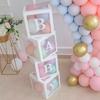 Transparent Cube Balloon Packing Box For Wedding And Birthday Party Decorations