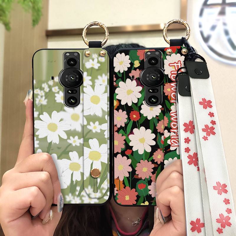 Shockproof Soft case Phone Case For Sony Xperia Pro-I Dirt-resistant Durable Back Cover Anti-dust Wristband Protective
