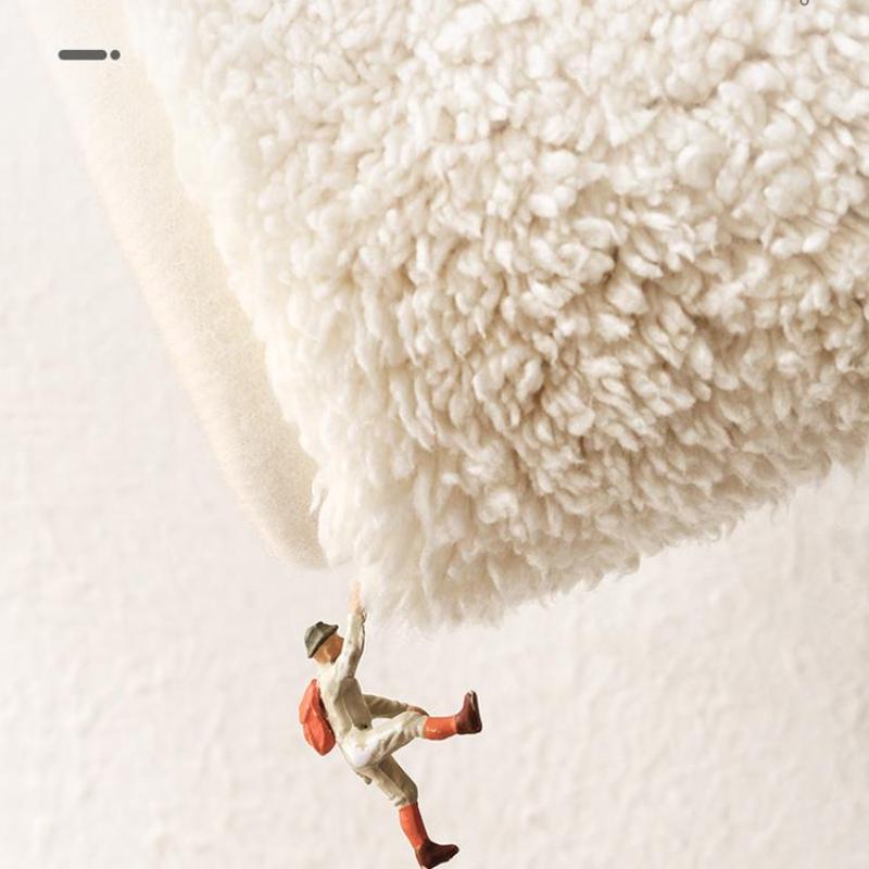 Light Luxury Living Room Decoration Carpet Fluffy Soft Bedside Rug Modern Style Rugs For Bedroom Thick Anti-Slip Study Floor Mat