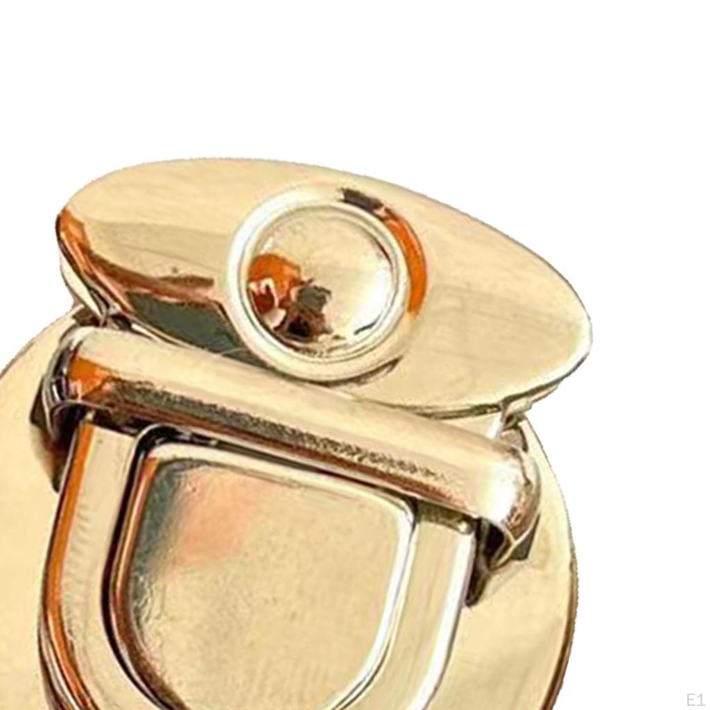 5 Pack Tuck Lock Clasp for Handbag and Wallet Crafting