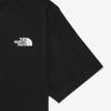 The North Face Solid Color Crew Neck Pullover Loose Fit Short Sleeve T-Shirt Men Tops Black NT7UQ60A