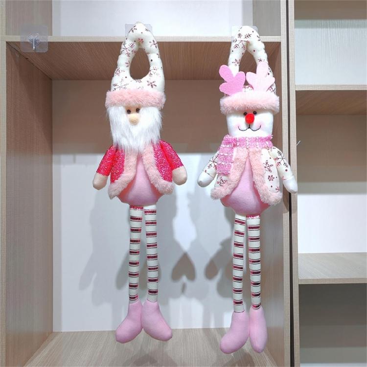 Christmas Doll Ornament Christmas Door Hanging Decoration For Front Door Mantels Christmas Tree Wall And Curtain Display