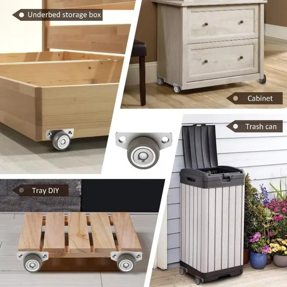 Geräuschlose Tischschrank Richtungsrollen Für Wagen Schublade Küchenschränke