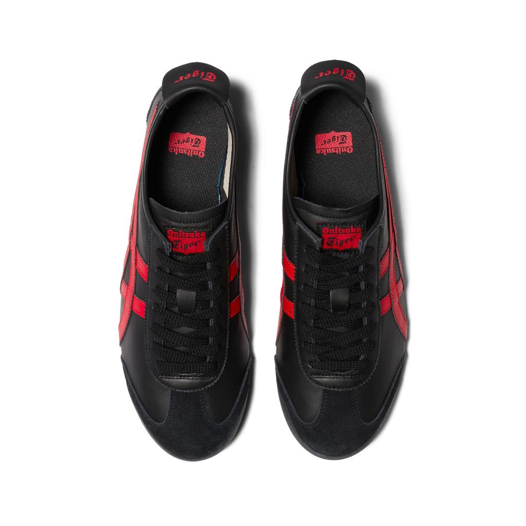 ONITSUKA TIGER Mexico 66 Black Classic Red Unisex Sneakers 1183C102-004