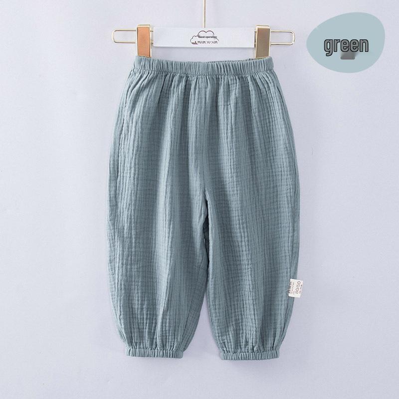 

Детские хлопковые шорты-блумеры для мальчиков и девочек - Легкие брюки от комаров для весны, лета и осени 73 cm