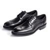 Fashion Handmade Men's Oxford Shoes 2025 Business Formal Classic Genuine Leather Cowhide Brogue Formal Shoes