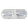 12V 800lm Dome Roof Light LED Oval Ceiling Lamp for Car RV Trailer Camper Boat