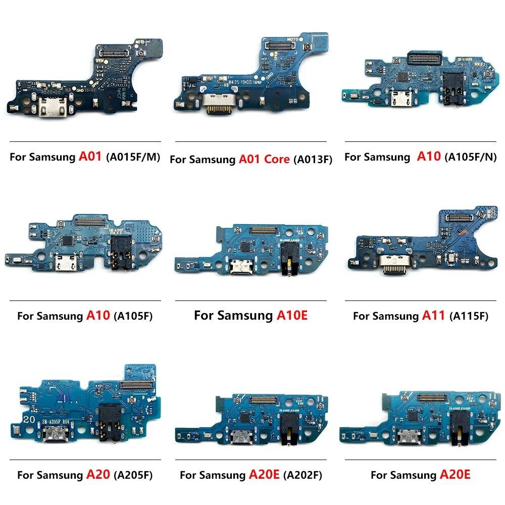 USB Port Nabíjecí Dok Konektor Nabíjecí Deska Flex Kabel Pro Samsung A10 A20 A30 A40 A50 A70 A01 Core A11 A90 5G