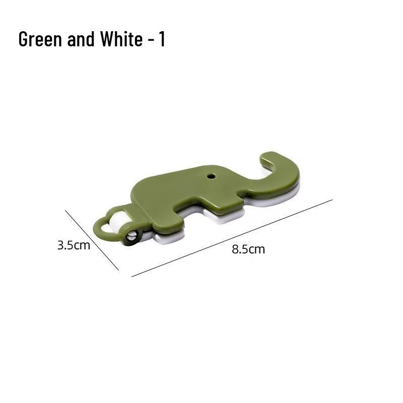 Cute Elephant Keychain - Portable Mini Phone Stand & Holder