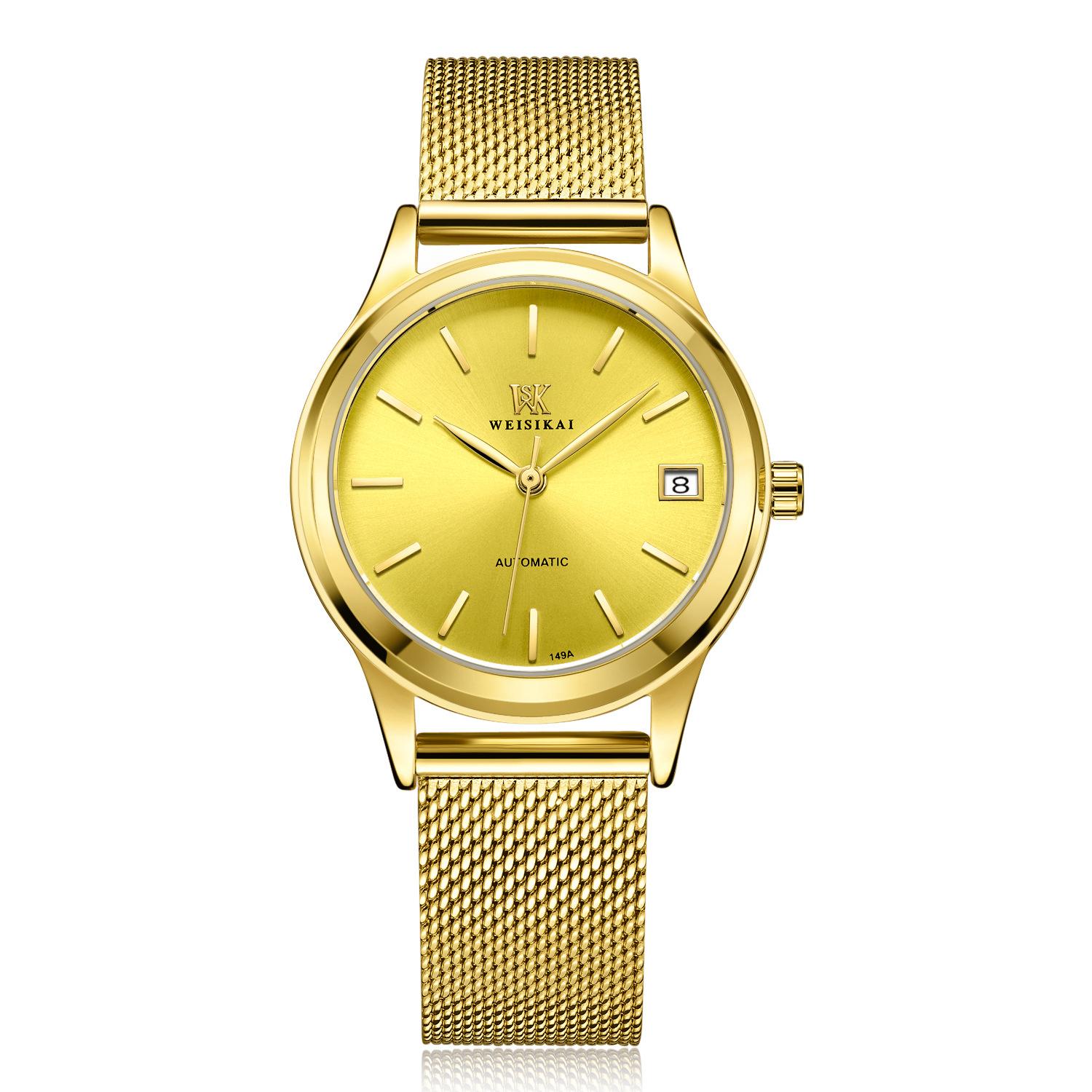 

Новые роскошные мужские часы высшего бренда с коробкой, модные водонепроницаемые часы, мужские механические часы