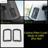 Steering Wheel / Window Lift / Middle Air AC Outlet Vent Cover Trim ABS Accessories For VW Volkswagen Atlas / Teramont